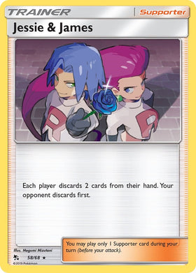 Jessie & James [58/68] [Hidden Fates] Holofoil