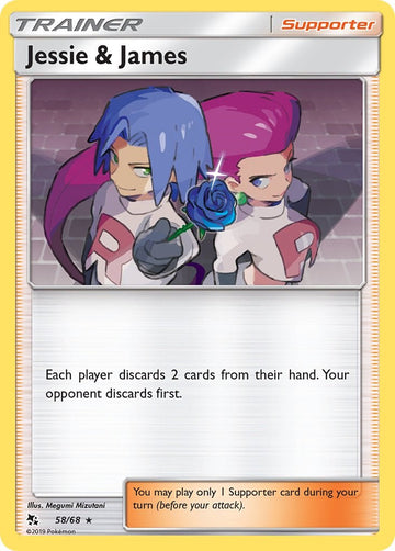 Jessie & James [58/68] [Hidden Fates] Holofoil