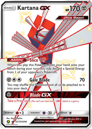 Kartana GX [SV73/SV94] [Hidden Fates: Shiny Vault] Holofoil