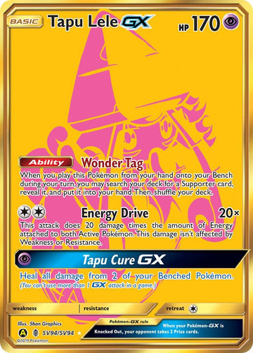 Tapu Lele GX [SV94/SV94] [ Shiny Vault] Holofoil