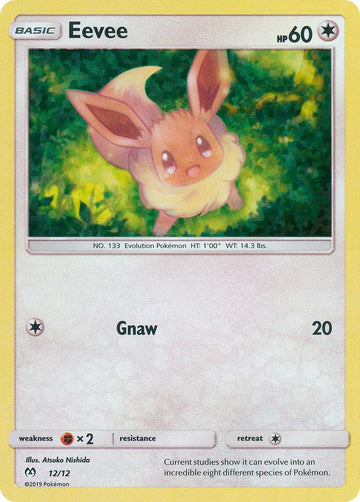 Eevee [012/012] [McDonald's Promos 2019] Holofoil
