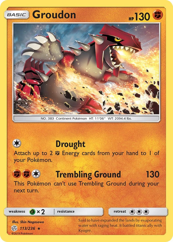 Groudon [113/236] [Cosmic Eclipse]
