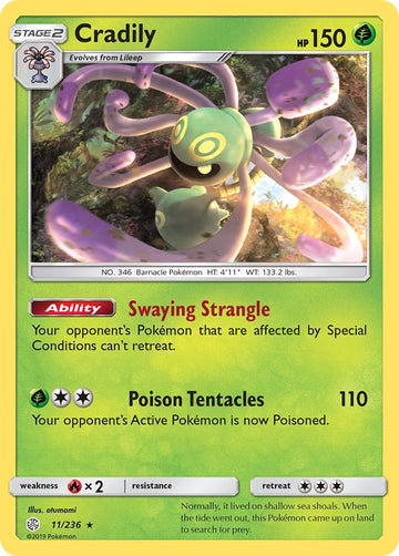 Cradily [11/236] [Cosmic Eclipse]