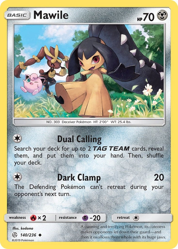 Mawile [140/236] [Cosmic Eclipse] Reverse Holofoil