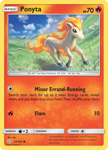 Ponyta [23/236] [Cosmic Eclipse] Reverse Holofoil
