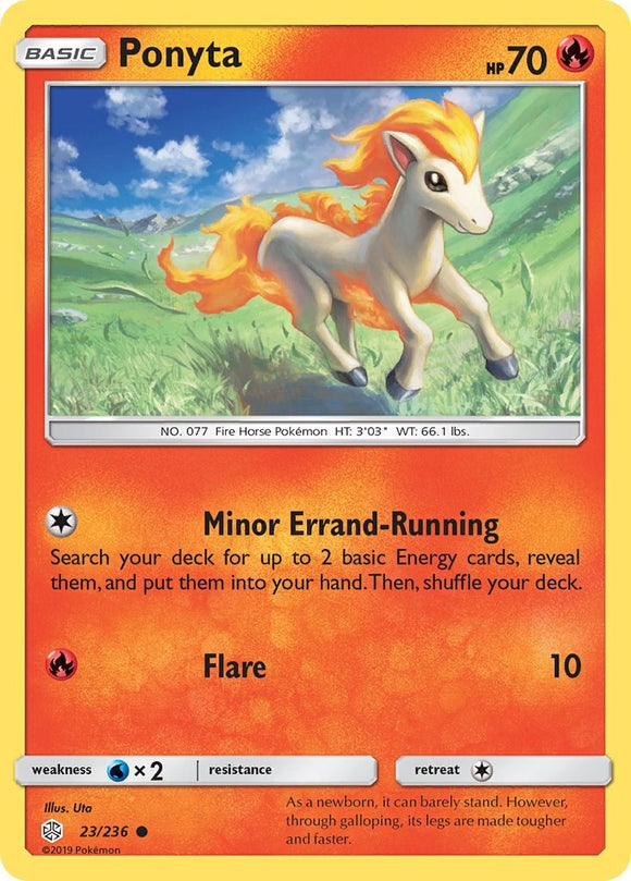 Ponyta [23/236] [Cosmic Eclipse] Reverse Holofoil