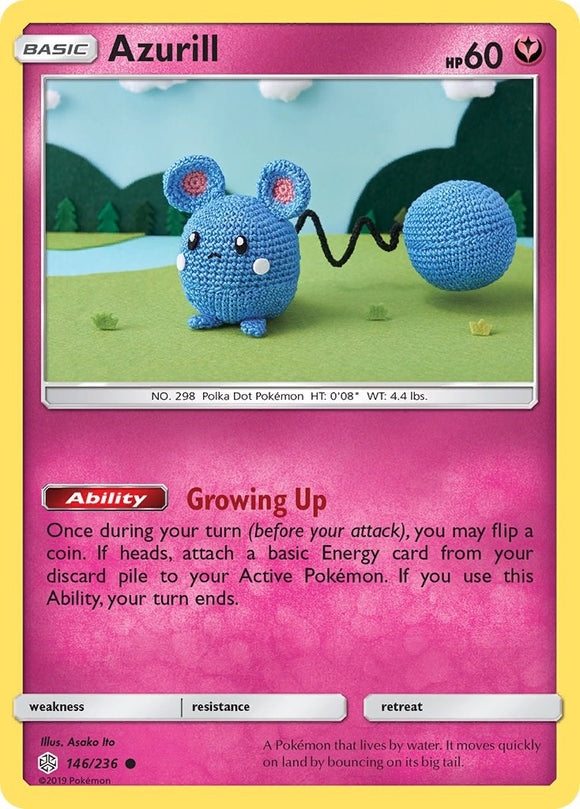 Azurill [146/236] [Cosmic Eclipse] Reverse Holofoil