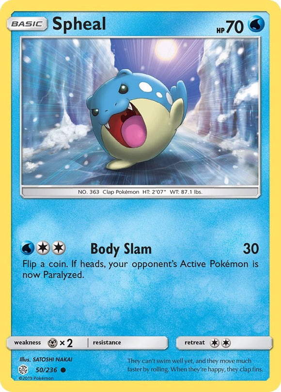 Spheal [50/236] [Cosmic Eclipse] Reverse Holofoil