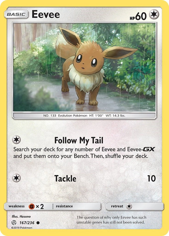 Eevee [167/236] [Cosmic Eclipse] Reverse Holofoil