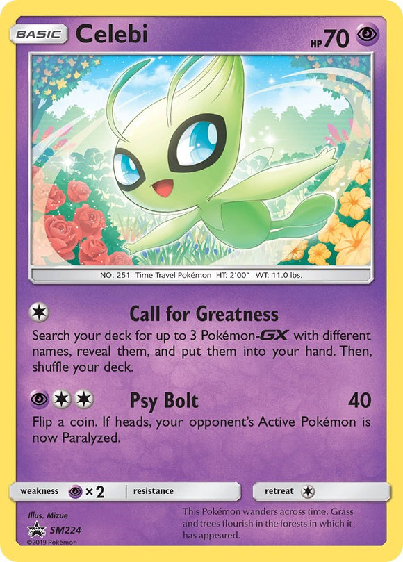 Celebi [SM224] [Sun & Moon Promos] Holofoil