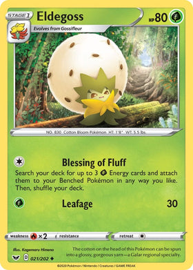 Eldegoss [021/202] [Sword & Shield Base Set]