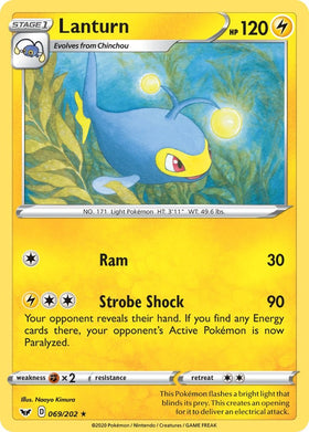 Lanturn [069/202] [Sword & Shield Base Set]