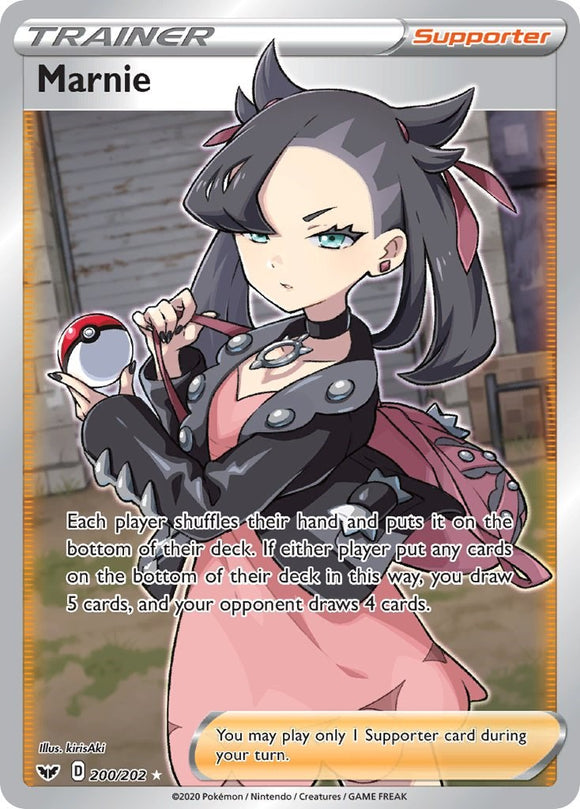 Marnie [200/202] [Sword & Shield Base Set] Holofoil
