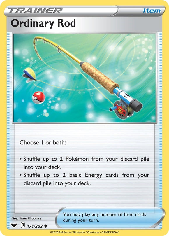 Ordinary Rod [171/202] [Sword & Shield Base Set]