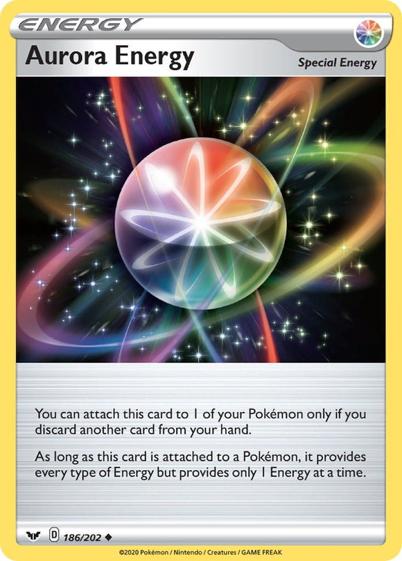 Aurora Energy [186/202] [Sword & Shield Base Set]