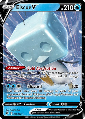 Eiscue V [055/192] [Rebel Clash] Holofoil