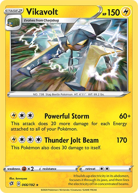 Vikavolt [066/192] [Rebel Clash] Holofoil