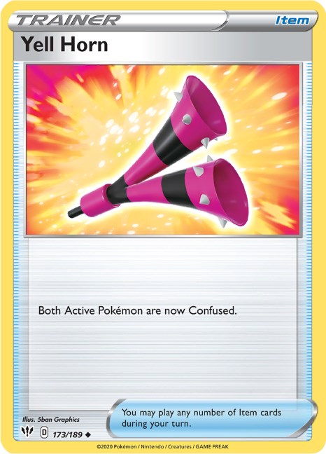 Yell Horn [173/189] [Darkness Ablaze] Reverse Holofoil