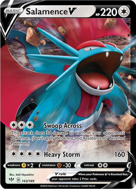Salamence V [143/189] [Darkness Ablaze] Holofoil