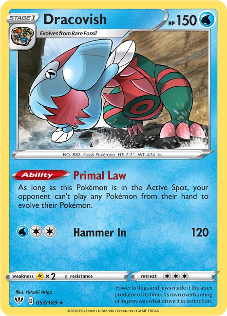 Dracovish [053/189] [Darkness Ablaze] Holofoil
