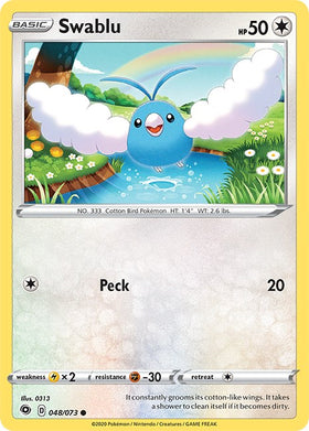 Swablu [48/73] [Champion's Path] Reverse Holofoil