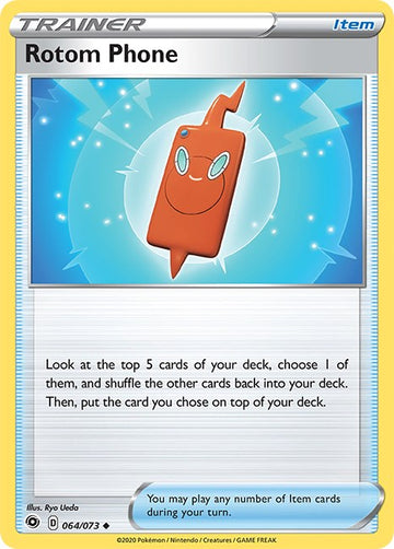 Rotom Phone [64/73] [Champion's Path] Reverse Holofoil