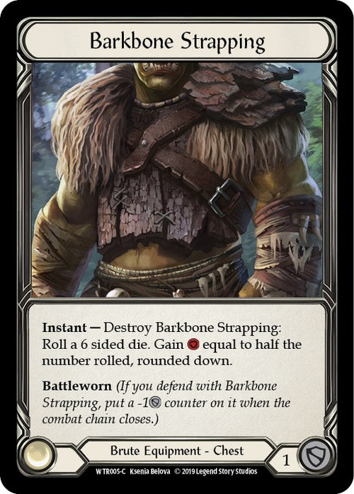 Barkbone Strapping [WTR005] [Welcome to Rathe] Unlimited Edition Rainbow Foil
