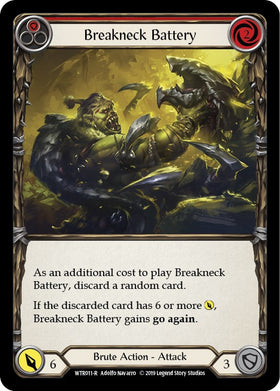 Breakneck Battery (Red) [WTR011] [Welcome to Rathe] Unlimited Edition Rainbow Foil