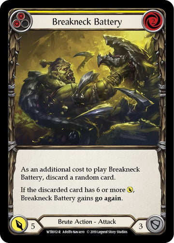 Breakneck Battery (Yellow) [WTR012] [Welcome to Rathe] Unlimited Edition Normal
