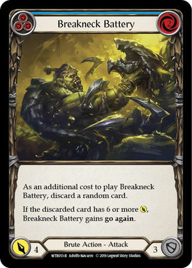 Breakneck Battery (Blue) [WTR013] [Welcome to Rathe] Unlimited Edition Rainbow Foil