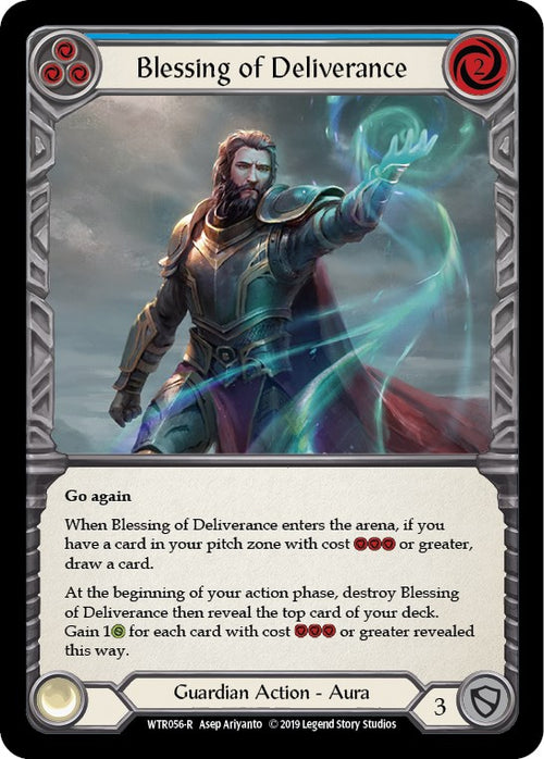 Blessing of Deliverance (Blue) [WTR056] [Welcome to Rathe] 1st Edition Normal
