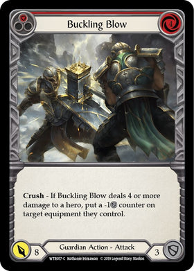 Buckling Blow (Red) [WTR057] [Welcome to Rathe] Unlimited Edition Rainbow Foil