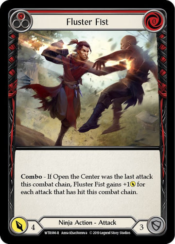 Fluster Fist (Red) [WTR086] [Welcome to Rathe] Unlimited Edition Normal