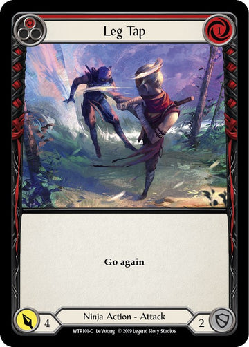 Leg Tap (Red) [WTR101] [Welcome to Rathe] Unlimited Edition Rainbow Foil