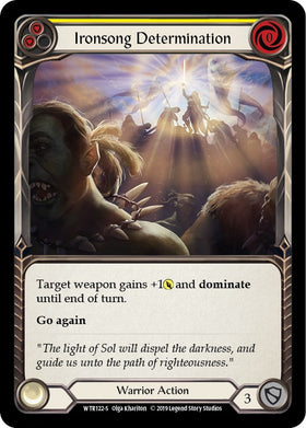 Ironsong Determination [WTR122] [Welcome to Rathe] Unlimited Edition Rainbow Foil