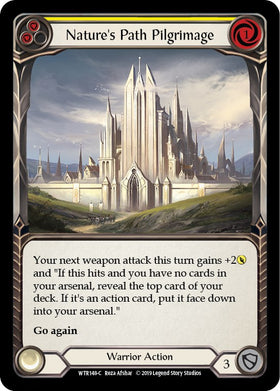 Nature's Path Pilgrimage (Yellow) [WTR148] [Welcome to Rathe] Unlimited Edition Rainbow Foil