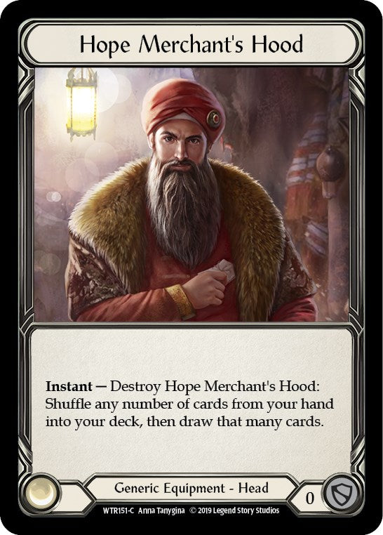 Hope Merchant's Hood [WTR151] [Welcome to Rathe] Unlimited Edition Rainbow Foil