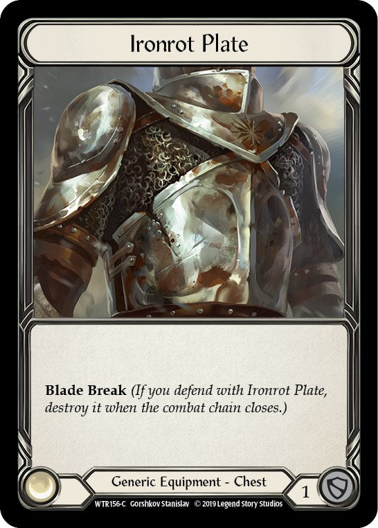 Ironrot Plate [WTR156] [Welcome to Rathe] Unlimited Edition Normal