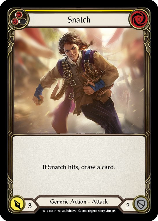 Snatch (Yellow) [WTR168] [Welcome to Rathe] Unlimited Edition Rainbow Foil