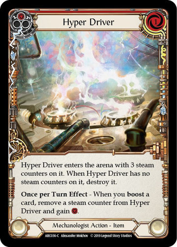 Hyper Driver [ARC036] [Arcane Rising] 1st Edition Normal