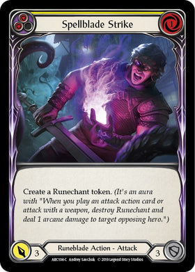 Spellblade Strike (Yellow) [ARC104] [Arcane Rising] 1st Edition Normal