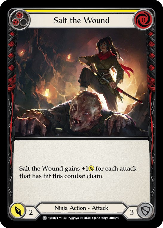 Salt the Wound [CRU073] [Crucible of War] Unlimited Edition Normal