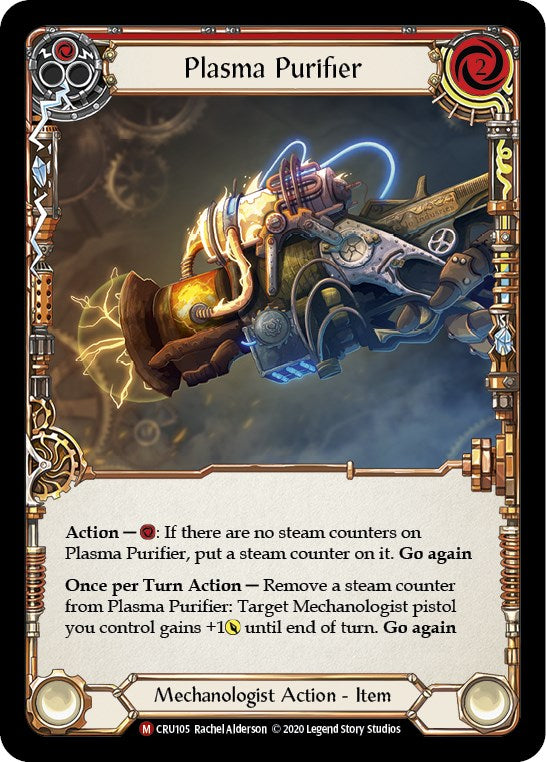 Plasma Purifier [CRU105] [Crucible of War] Unlimited Edition Rainbow Foil