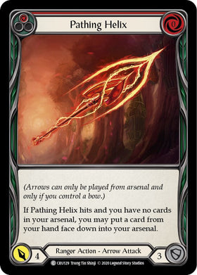 Pathing Helix (Red) [CRU129] [Crucible of War] Unlimited Edition Rainbow Foil