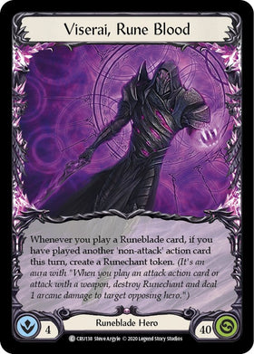 Viserai, Rune Blood [CRU138] [Crucible of War] Unlimited Edition Normal