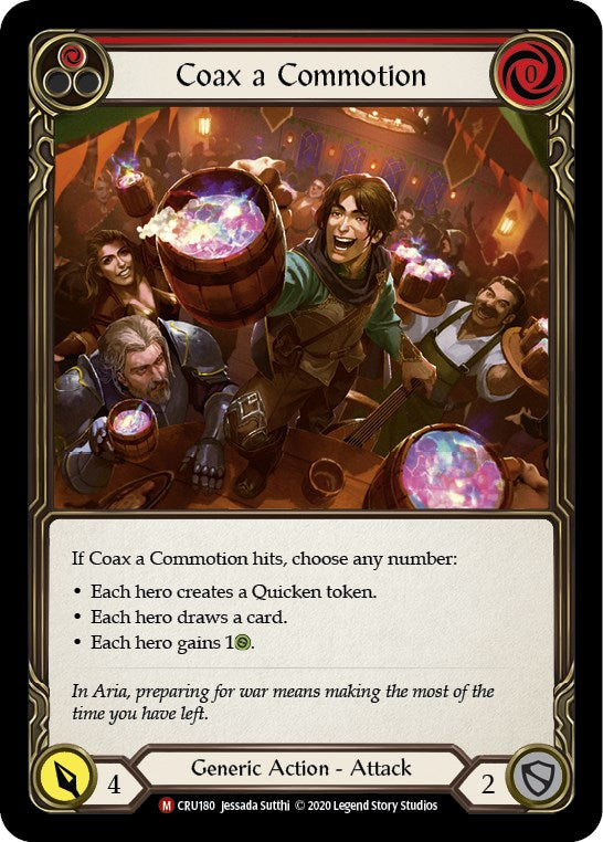 Coax a Commotion [CRU180] [Crucible of War] Unlimited Edition Normal
