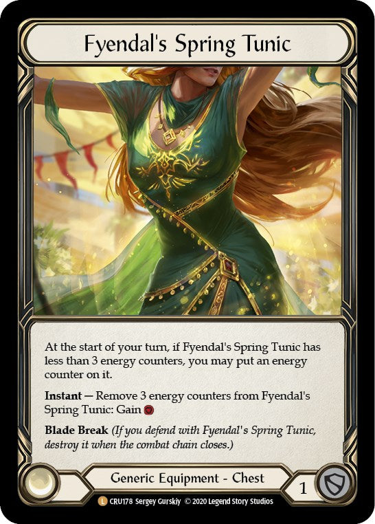 Fyendal's Spring Tunic [CRU178] [Crucible of War] Unlimited Edition Normal