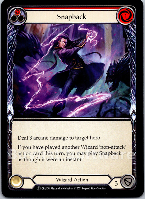 Snapback (Red) [CRU174] [Crucible of War] Unlimited Edition Normal