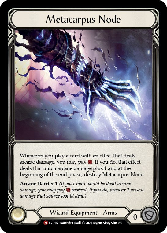 Metacarpus Node [CRU161] [Crucible of War] Unlimited Edition Normal