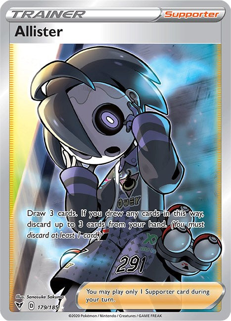 Allister [179/185] [Vivid Voltage] Holofoil